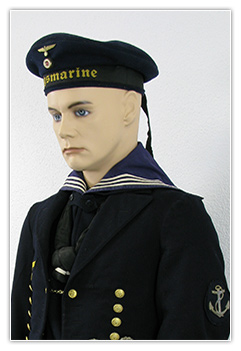 Matelot Kriegsmarine en tenue de sortie