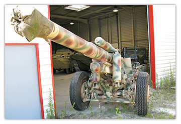 Canon lourd 150mm Howitzer sFH18